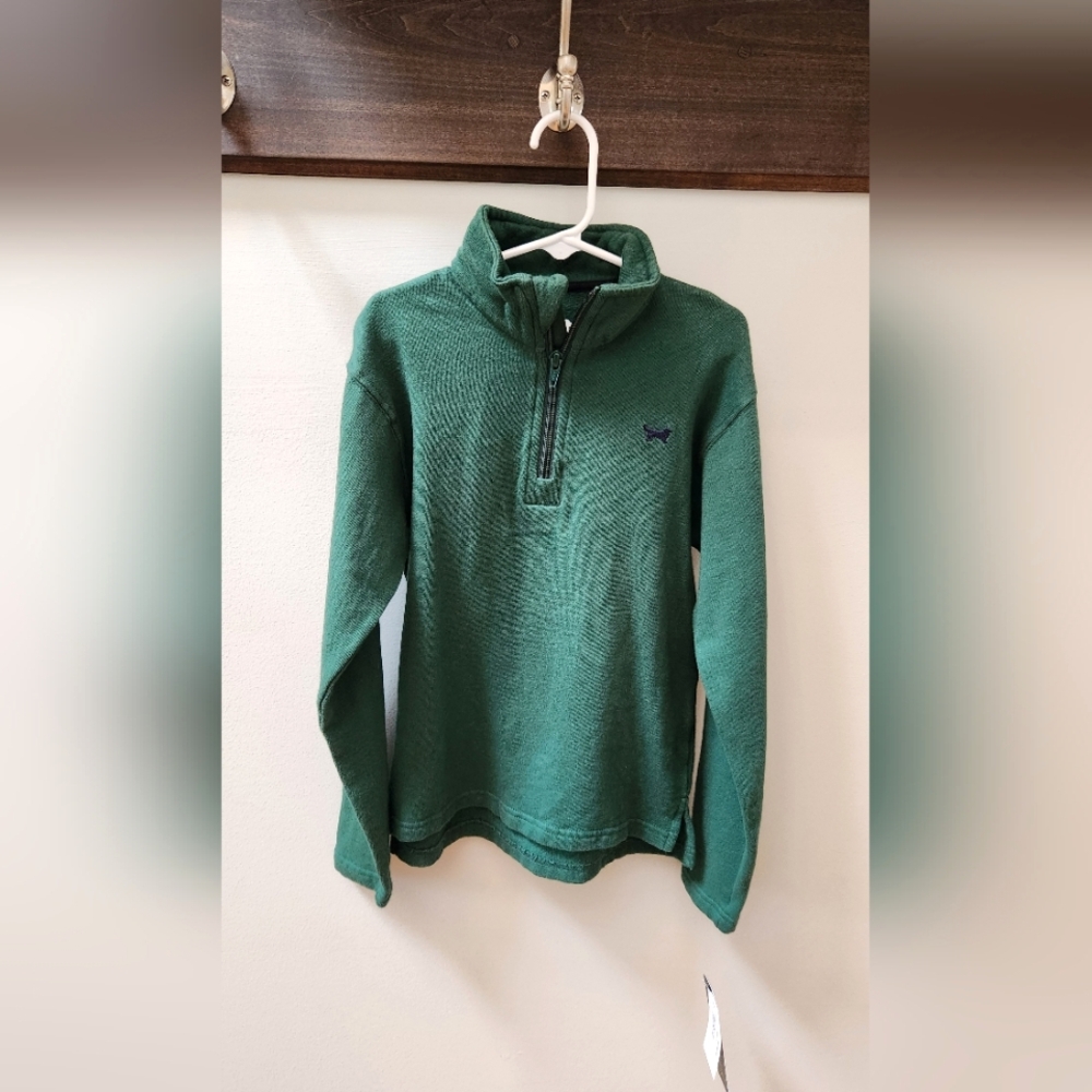 BNWT Jack Thomas Evergreen 1/4 Zip Sweater Size 5 Ret.$39